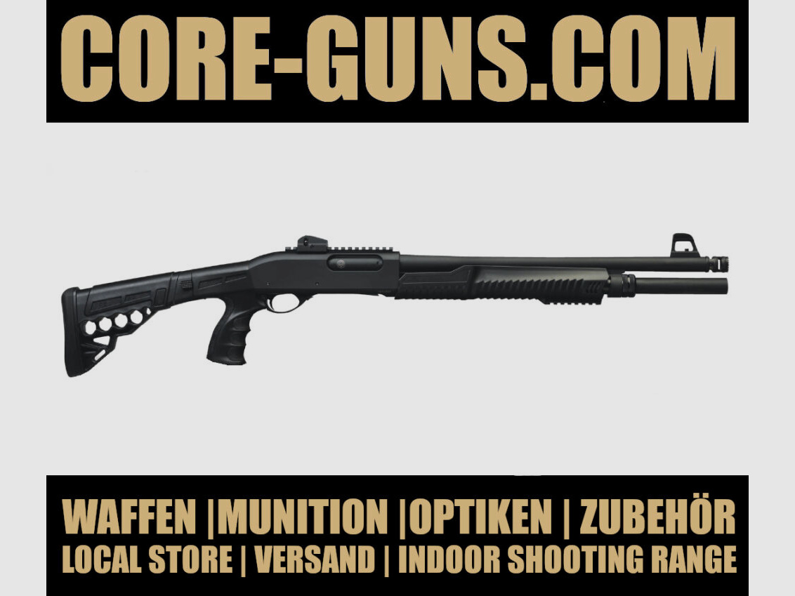 Huglu Victor Tactical Vorderschaftrepetierflinte Kaliber 12/76 sofort Verfügbar