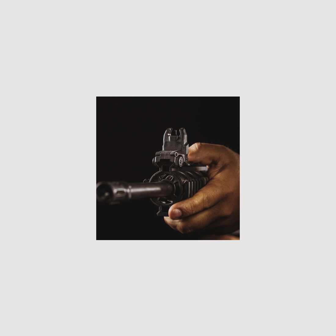MAGPUL - Korn MBUS Grau, Bild 4 von 7