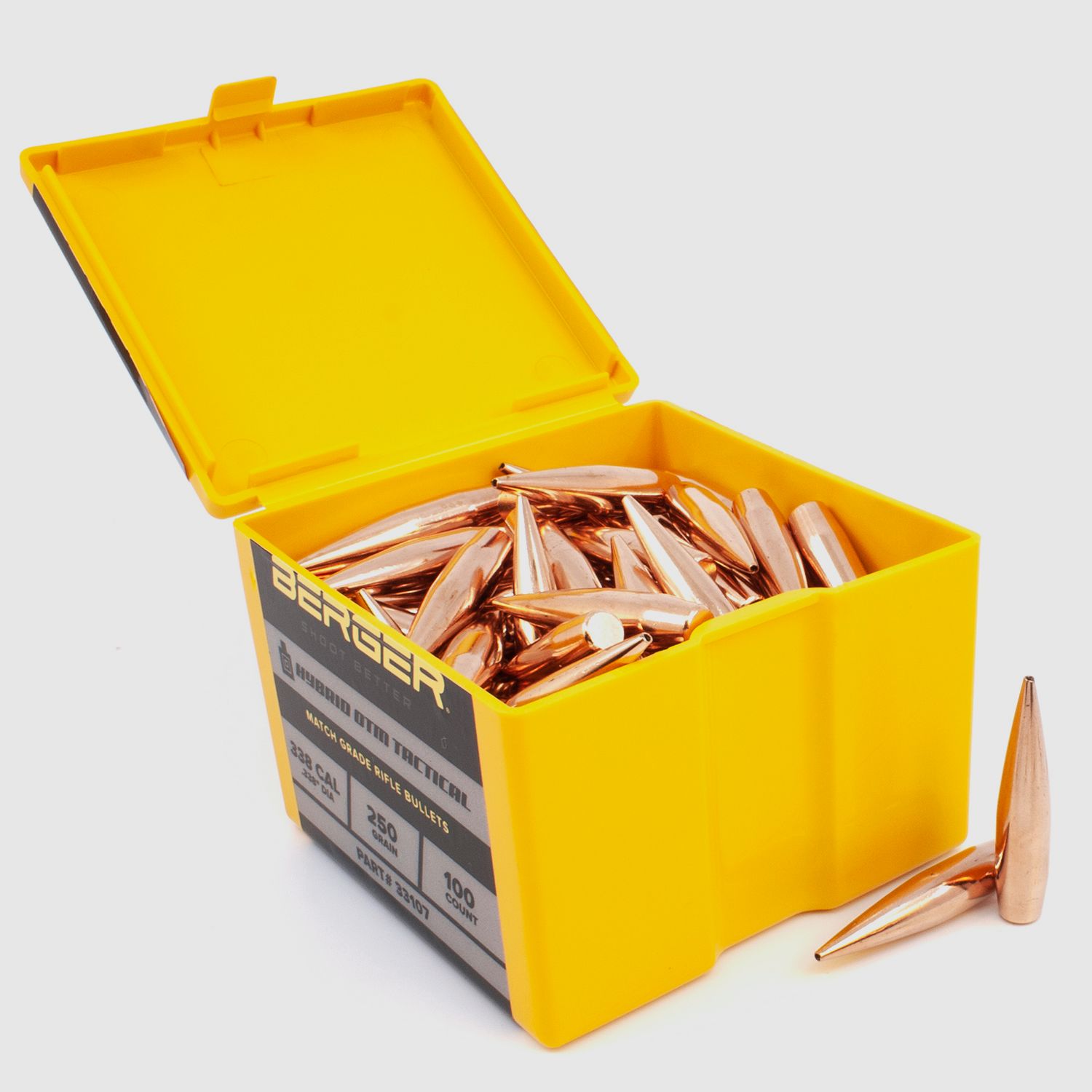 Berger Geschoss .338 Hybrid OTM Tactical 250GR 100 Stück