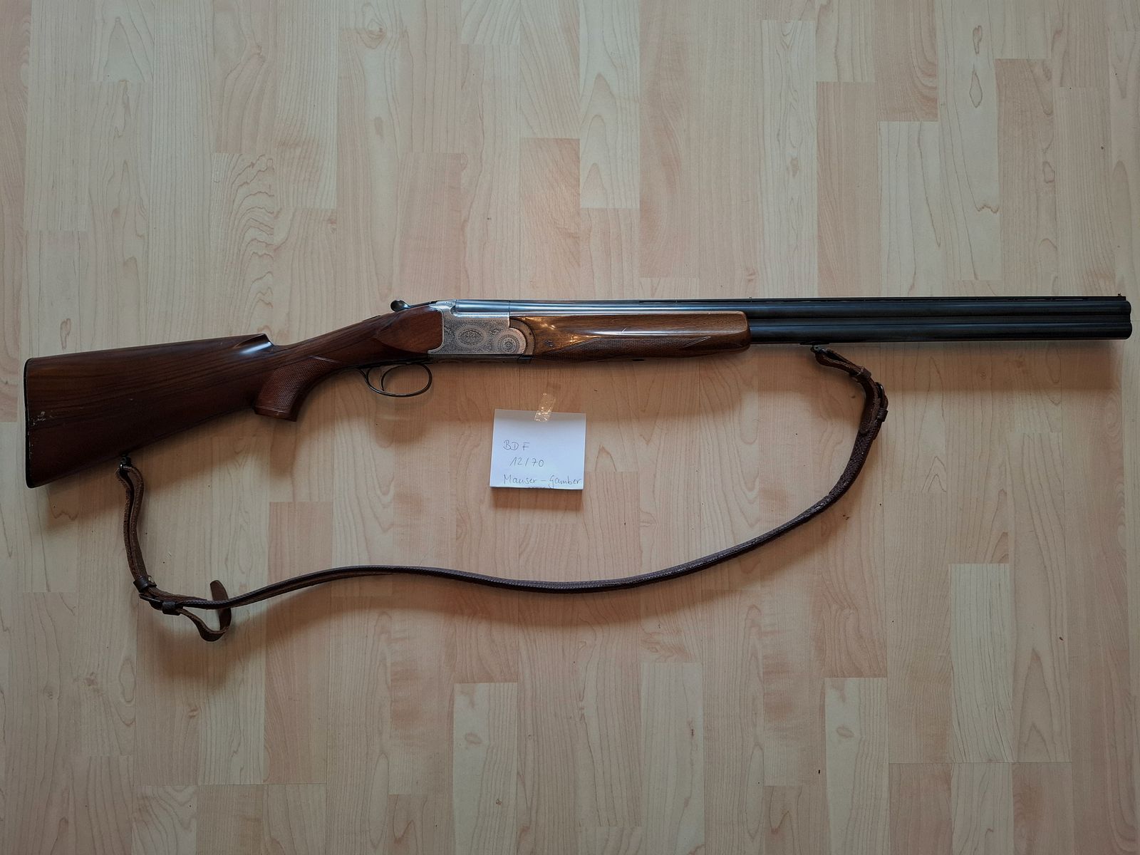 Bockdoppelflinte Mauser Gamba 73 SE 12/70