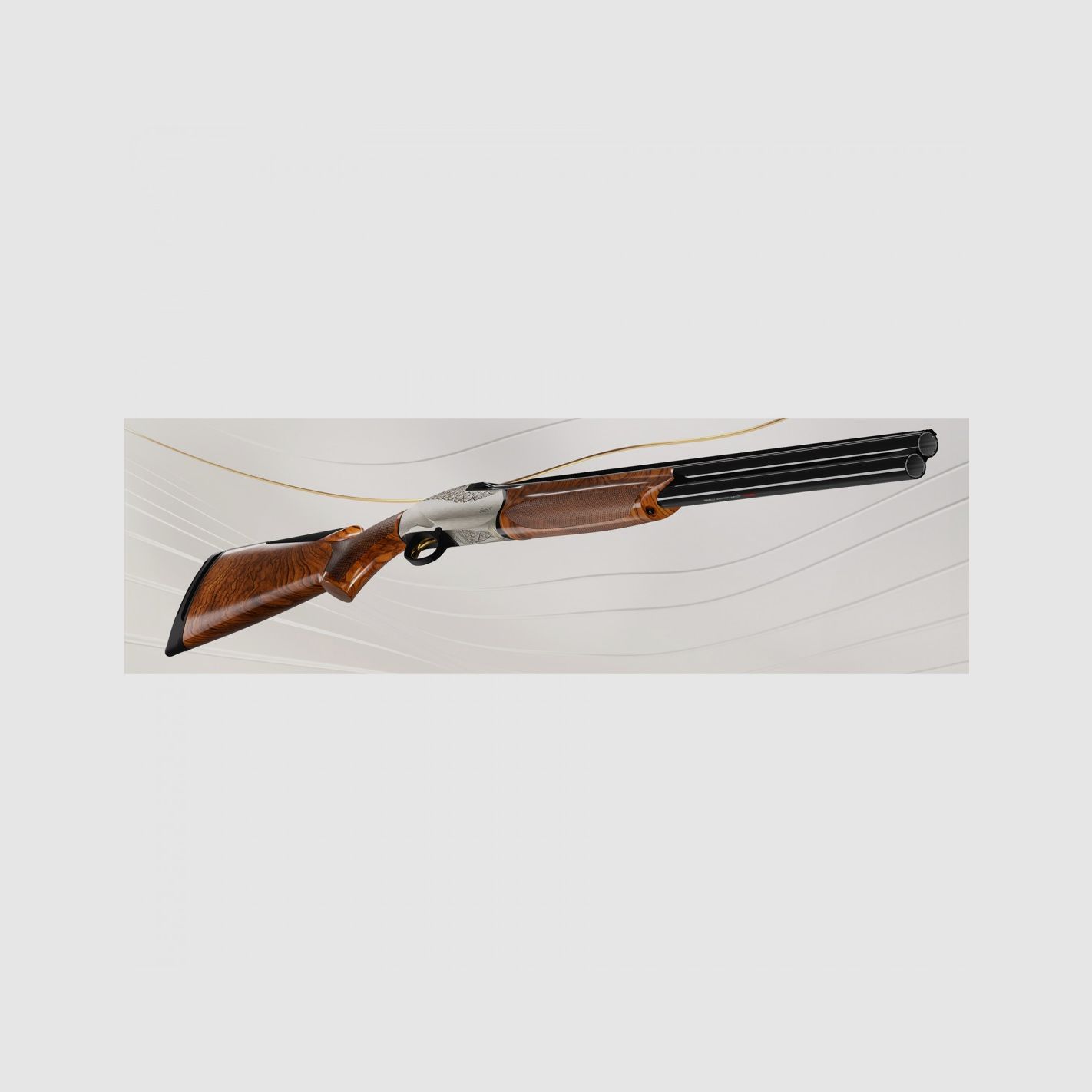 Benelli 828 S Silver A.I. Kal. 12/76, Bild 3 von 7
