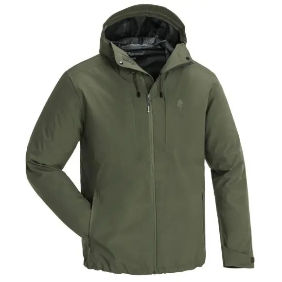 Waterproof Jacket Khaki Abisko Telluz Pinewood