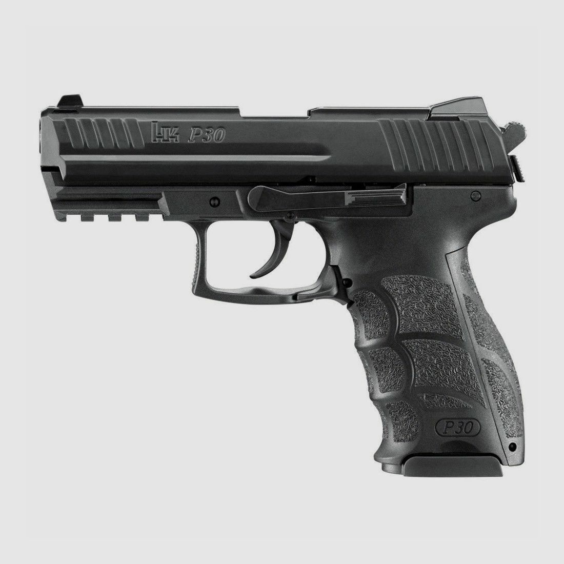 Heckler & Koch	 H&K P30 Schreckschusspistole brüniert + Platzpatronen