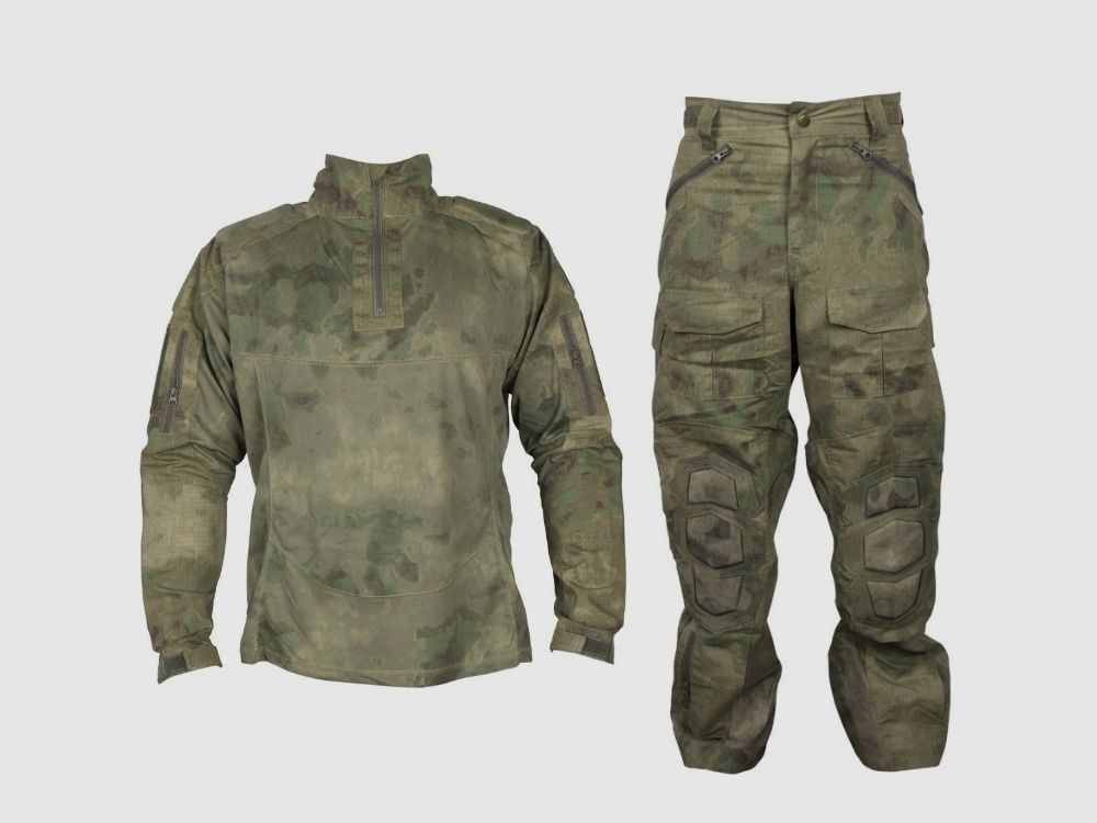 DELTA SIX Spec-Ops Paintball Tactical Bundle 2.0 (Tuyau+Maillot) Camouflage Vert Forêt