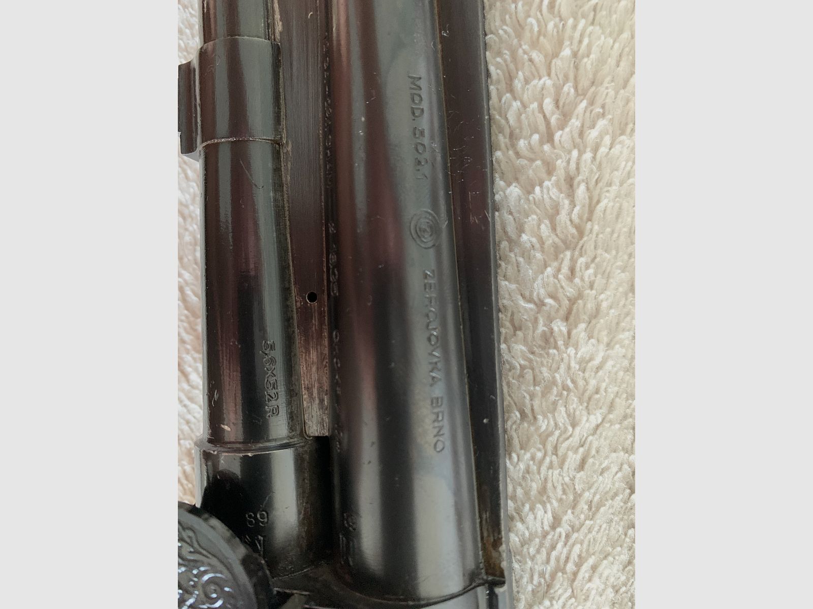 Selling double-barreled rifle BRNO 502.1