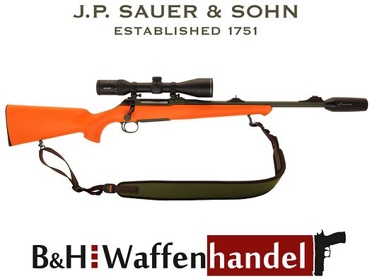 sofort lieferbar: Sauer & Sohn Sondermodell S 100 B&H Drückjagd .308 - Paket 3 -