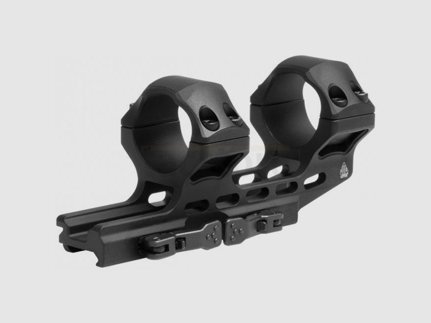 Leapers Accu-Sync QR 30mm High Profile 34mm Offset Mount - Black
