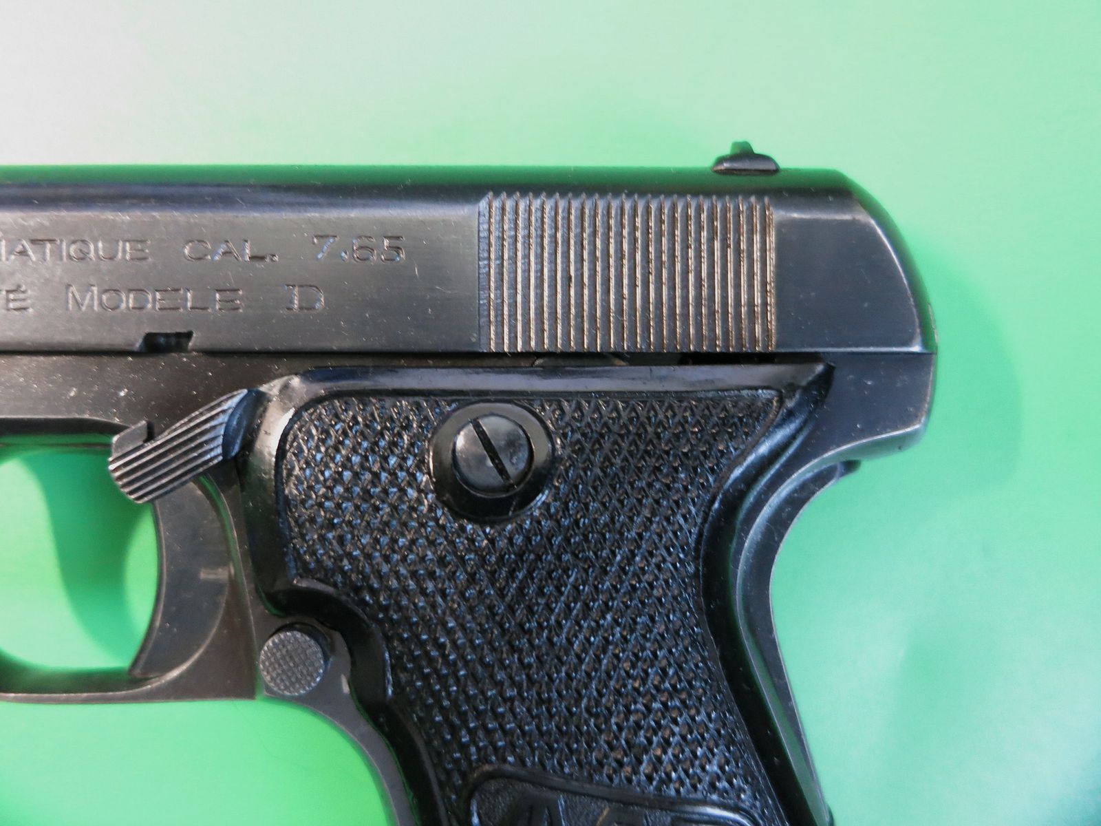 MAB (Manufacture d'Armes de Bayonne) Patent Model "D" State Police, Type 2, 7.65 mm - Collector's weapon #3