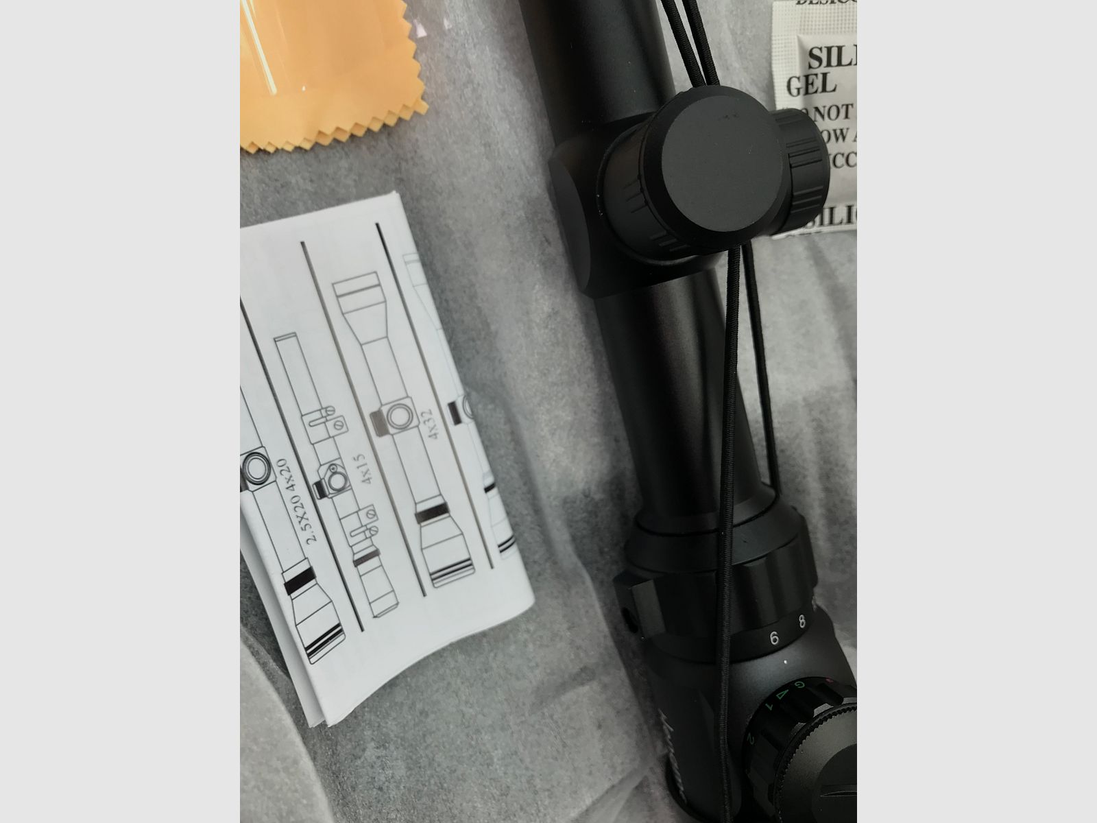 GSG Kompakt Luftgewehr 4,5 mm mit Zubehör