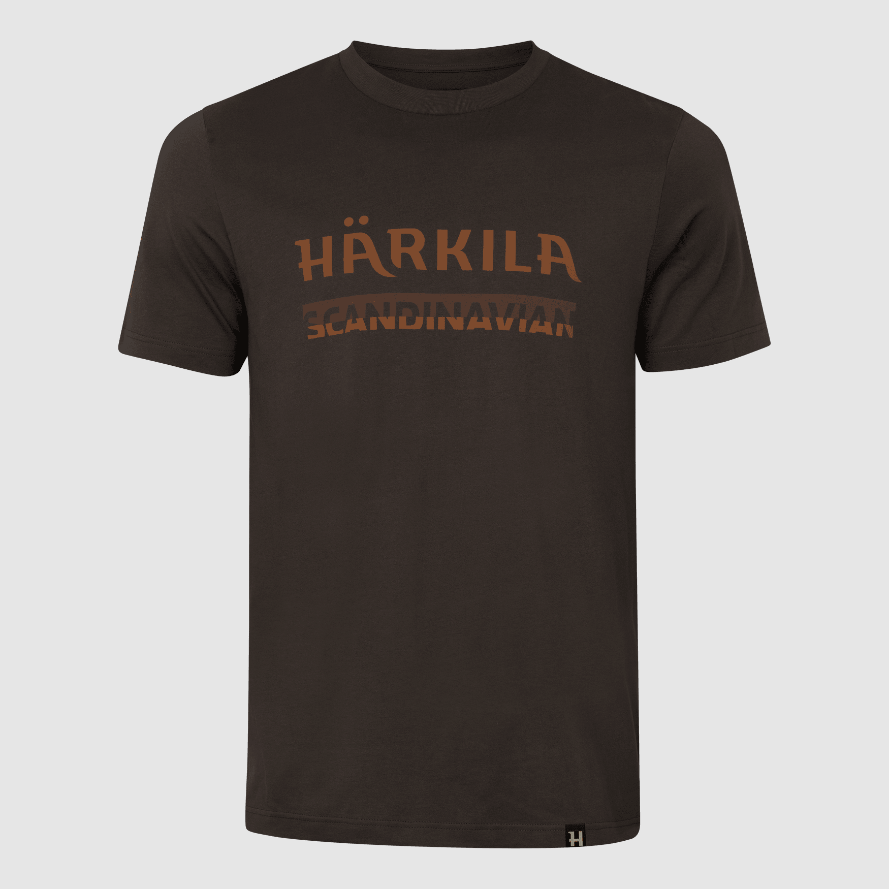 Härkila Scandinavian S/S Shirt Men Shadow Brown L