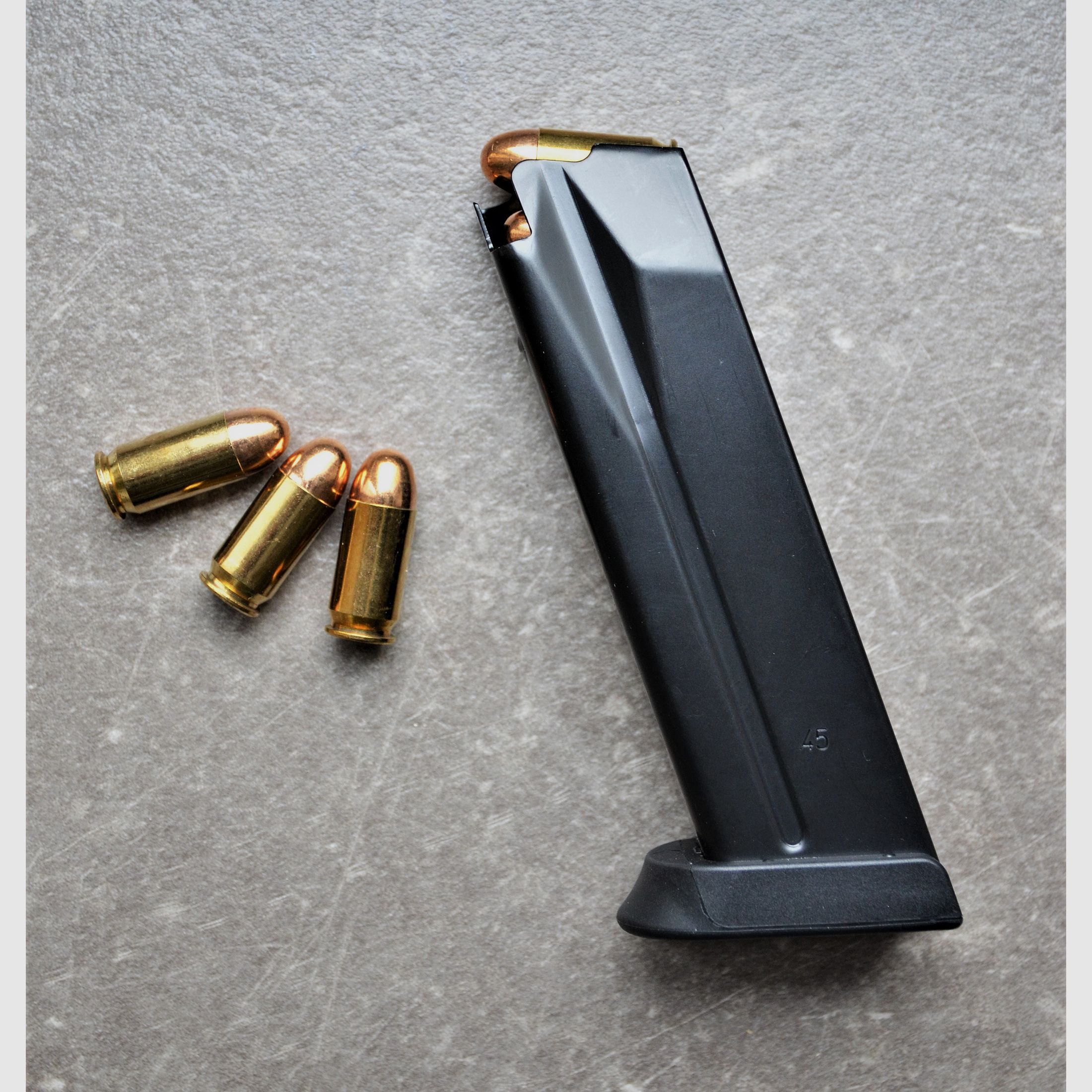 10 Schuss Magazin für HK 45 -  .45 Auto – Kurzwaffenmagazin