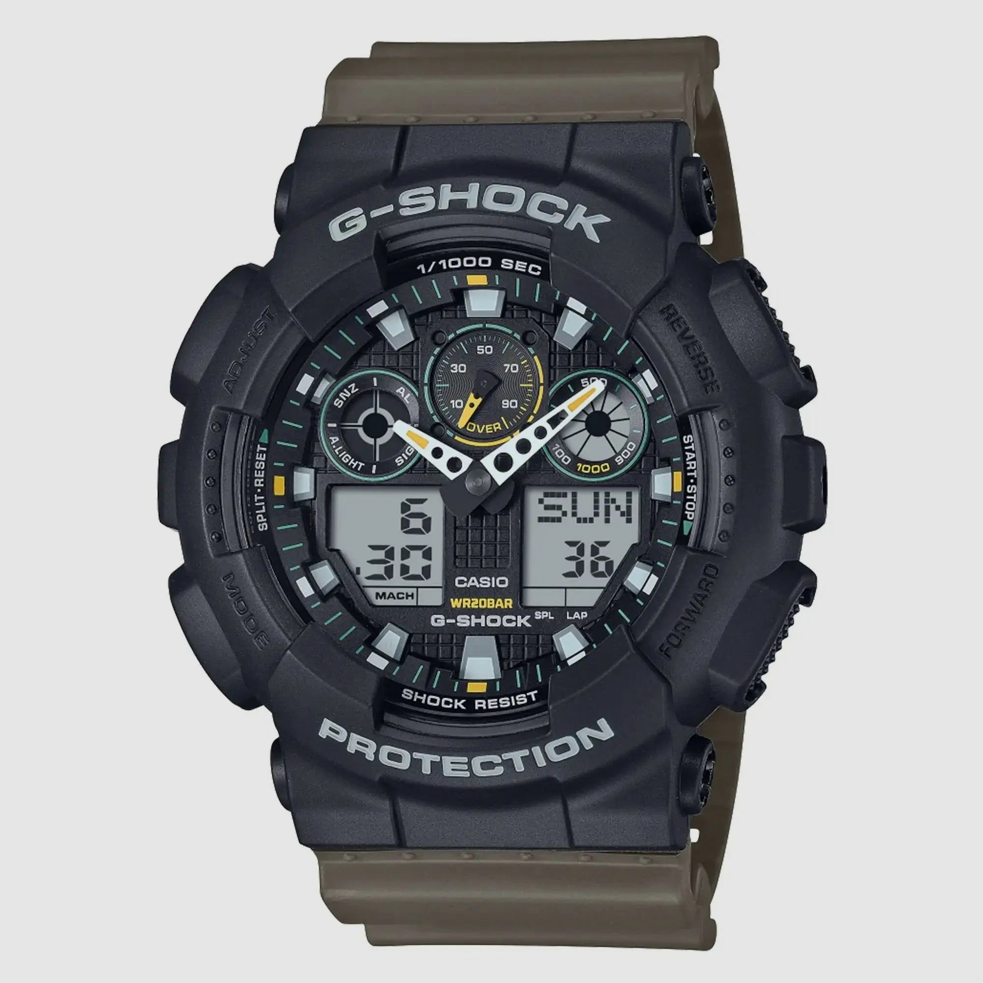 G-SHOCK G-Shock Armbanduhr GA-100TU-1A3ER
