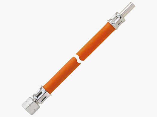 Gas-Mitteldruckschlauchleitung 10 bar G 1/4 LH-ÜM x RST 8 x 400 SV