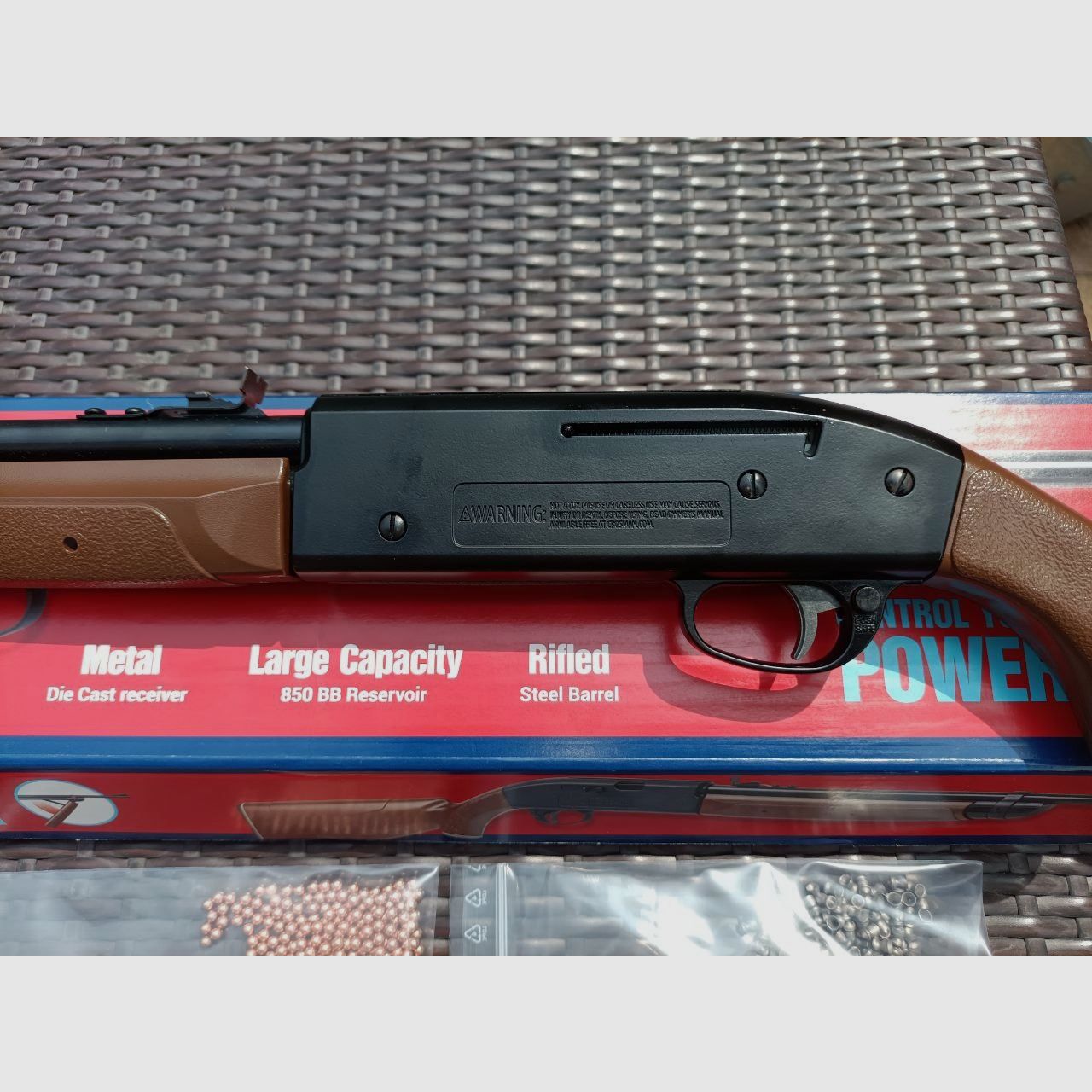 Luftgewehr Crosman 2100 Classic 4,5 mm Diabolo und BB