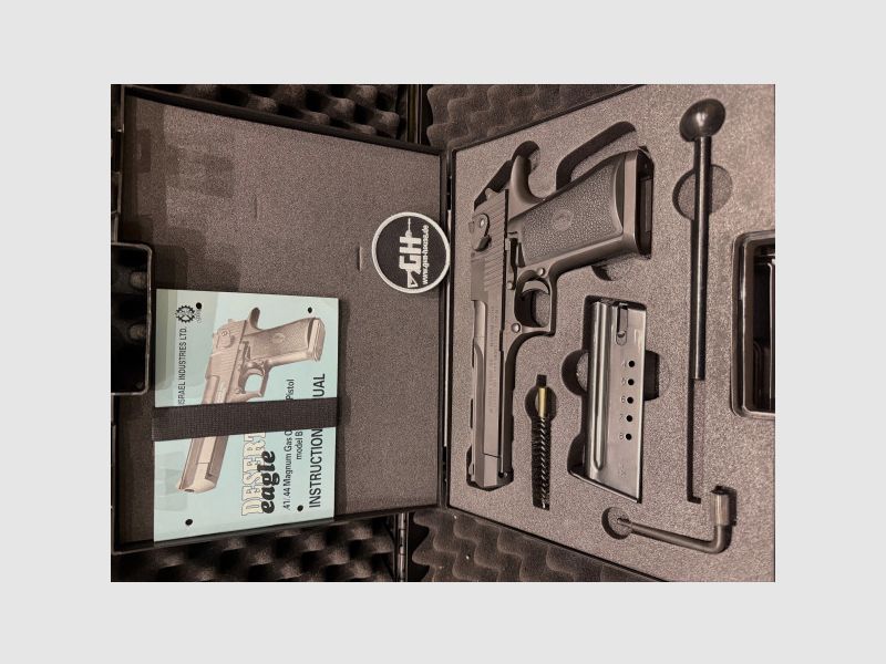 I.M.I DESERT EAGLE - .44REM.MAG. - 6 ZOLL MIT OVP - 1. HAND