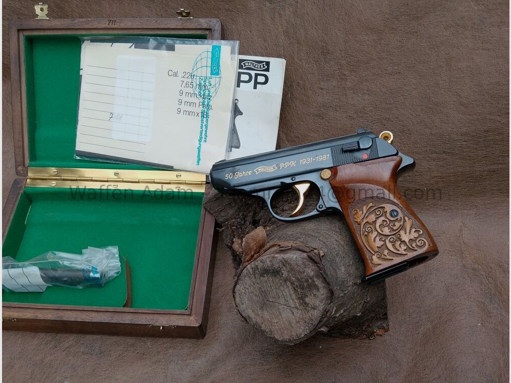 Carl Walther Ulm Model PPk - Anniversary -
