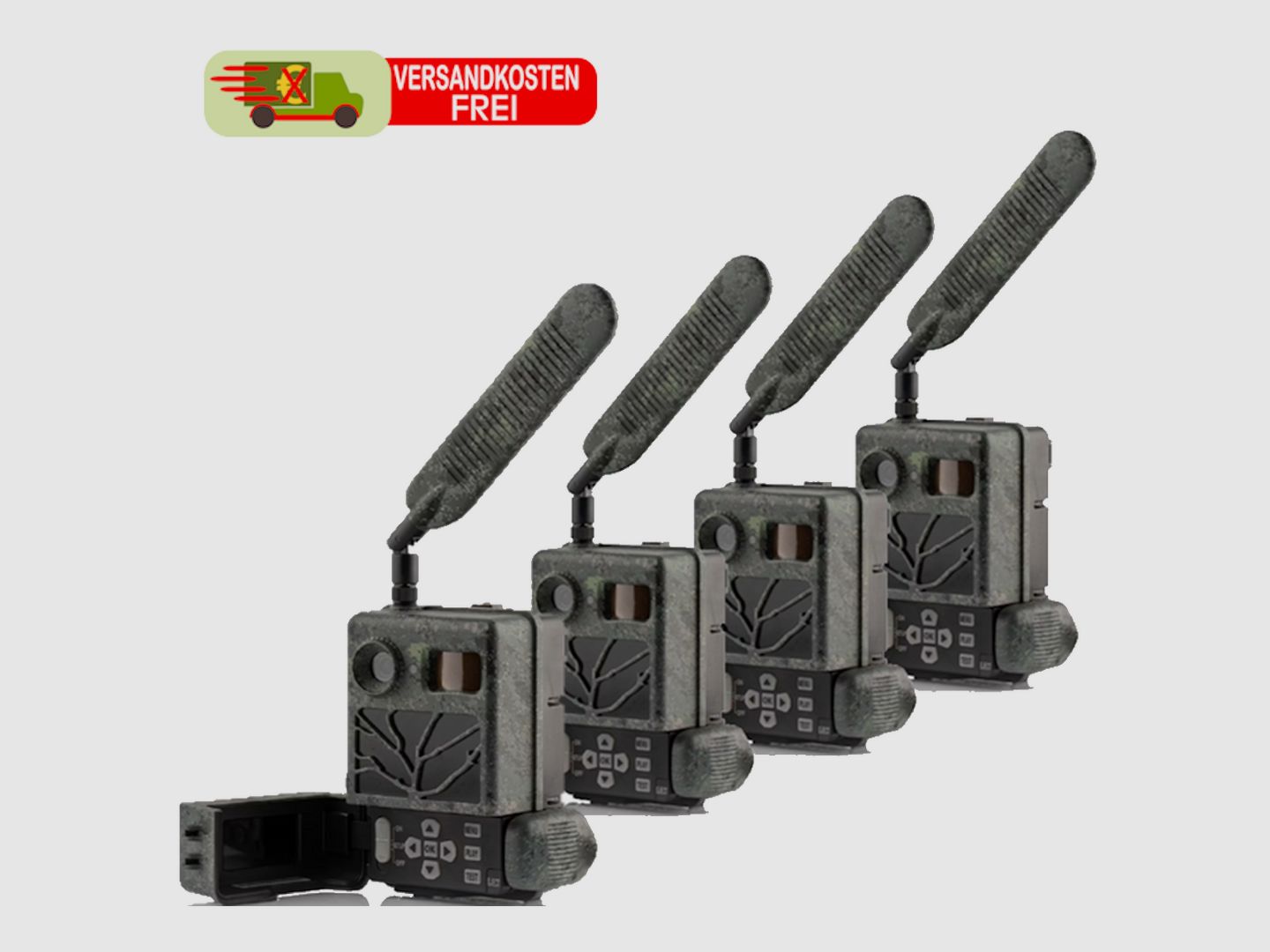 ZEISS Secacam 3 Funk Wildkamera 4 STÜCK zum Sonderpreis