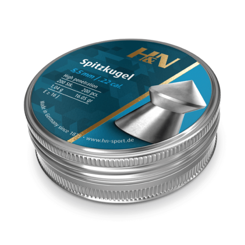 H&N Spitzkugel 5.5 mm 200 stuks