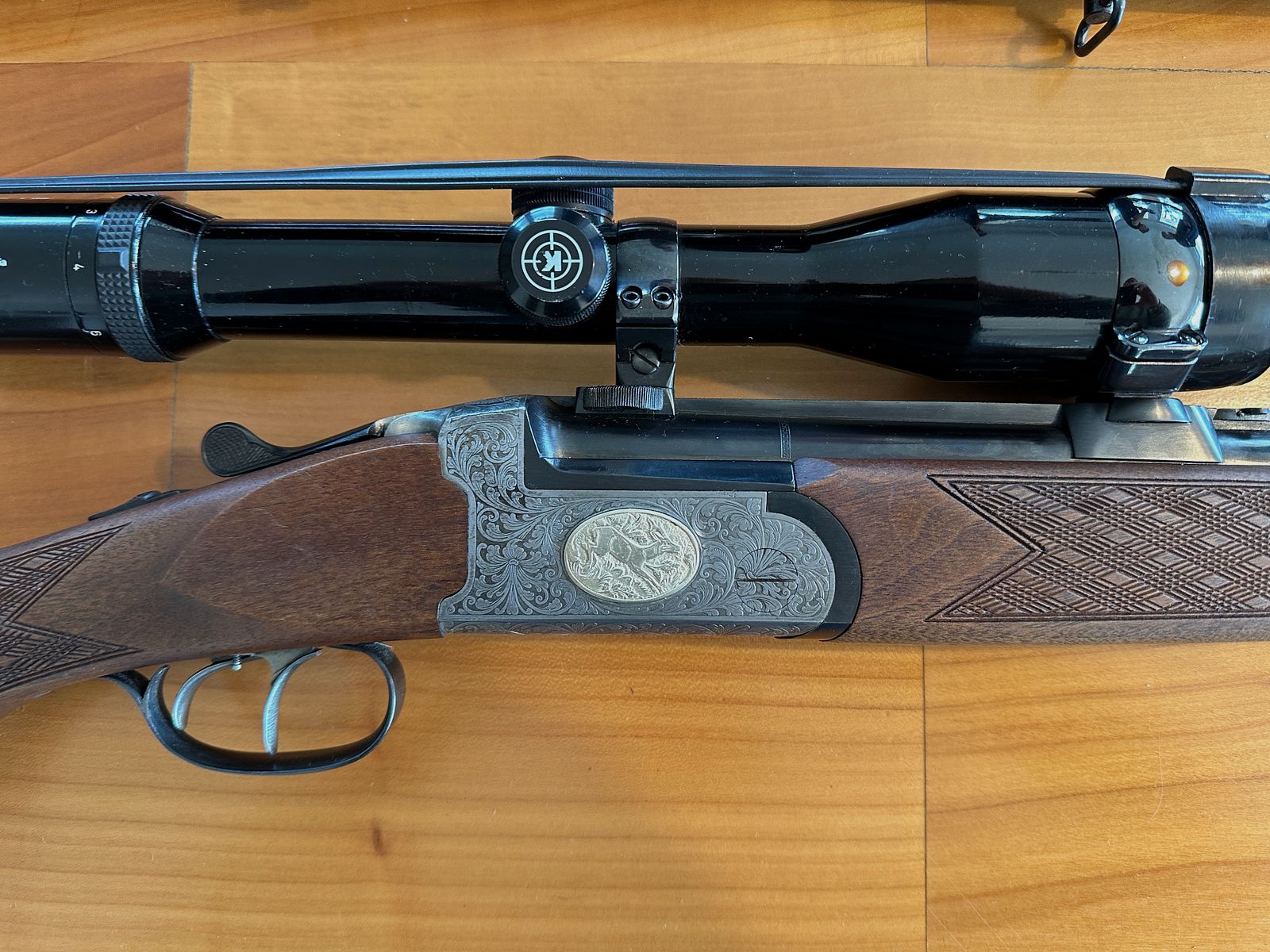 Antonio Zoli Bockbücksflinte 6,5 x 57R en 16/70 bbf met verwisselbare loop