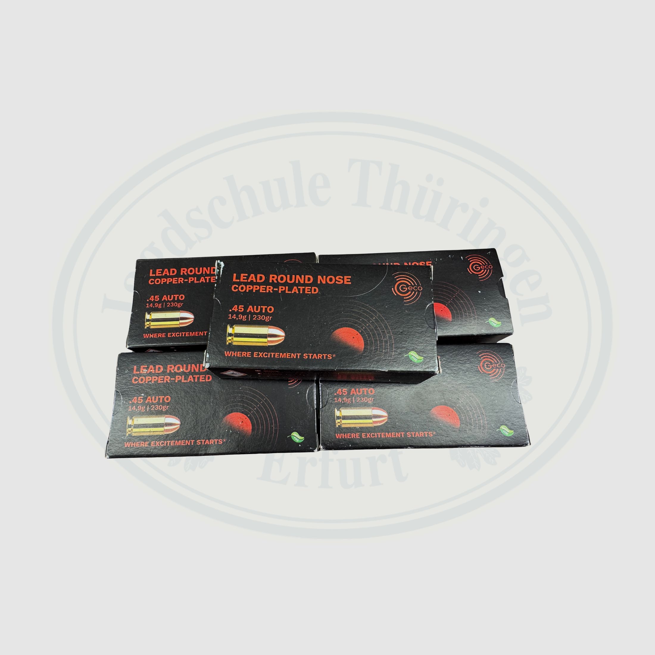 GECO LRN CP .45 AUTO 19.9g / 230gr