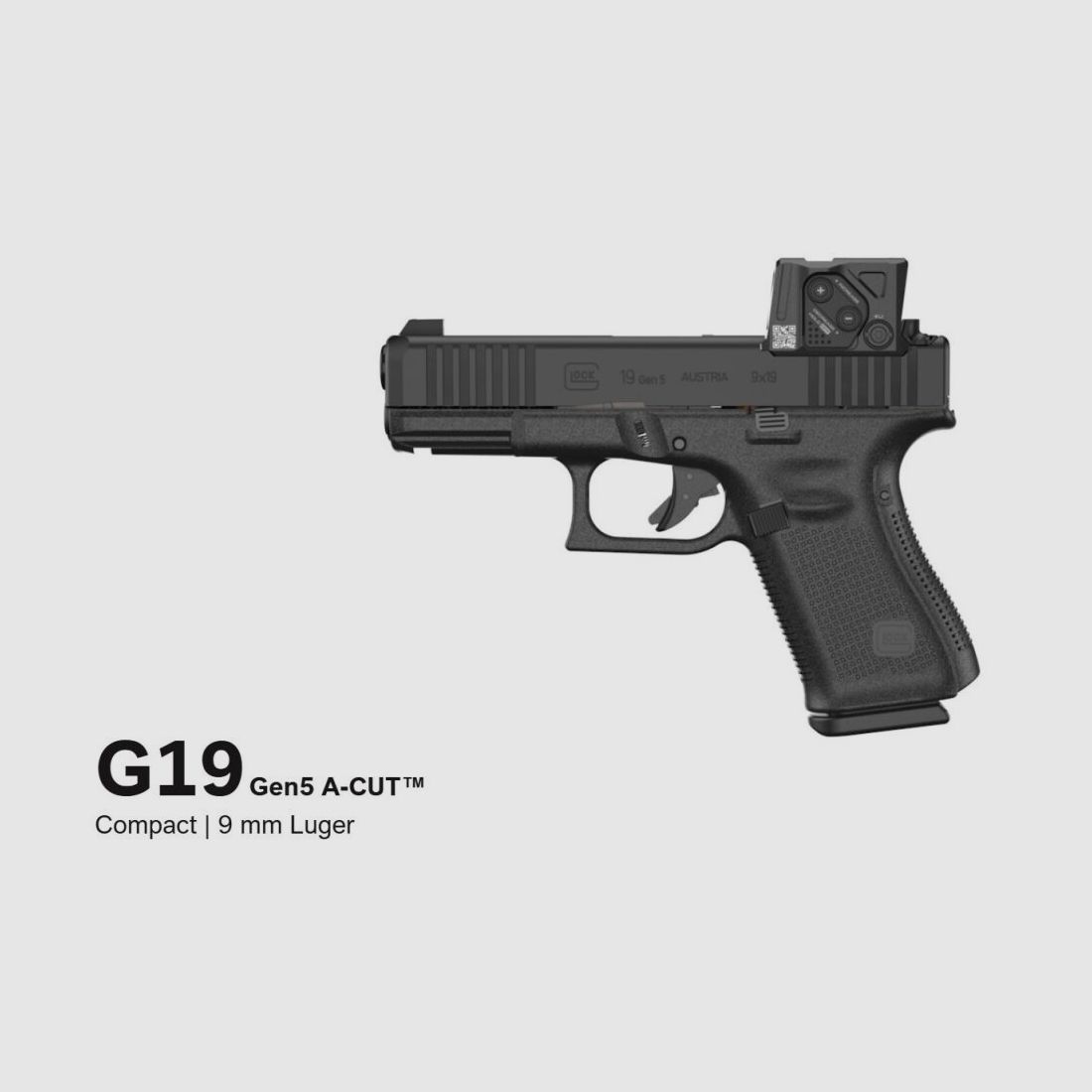 Glock Mod. 19 Gen5 A-Cut Combo