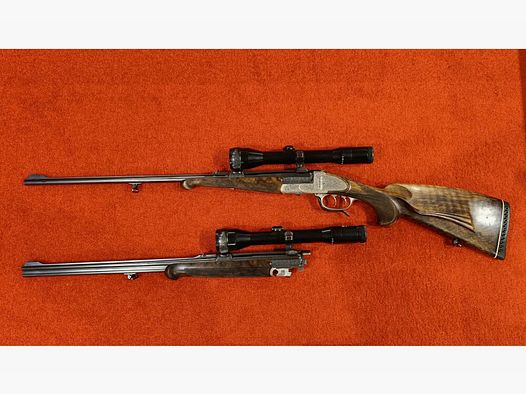 Scheiring .22Hornet;6,5x57 mit Austauschlauf .300WeathMag