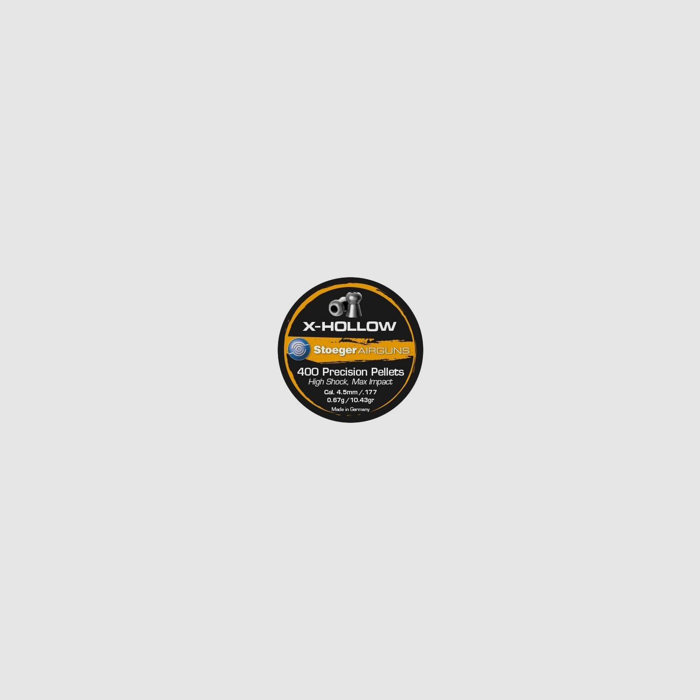 Kogels kal. 4,5 Stoeger X-Hollow 400 st 0,67 g, afbeelding 1 van 2