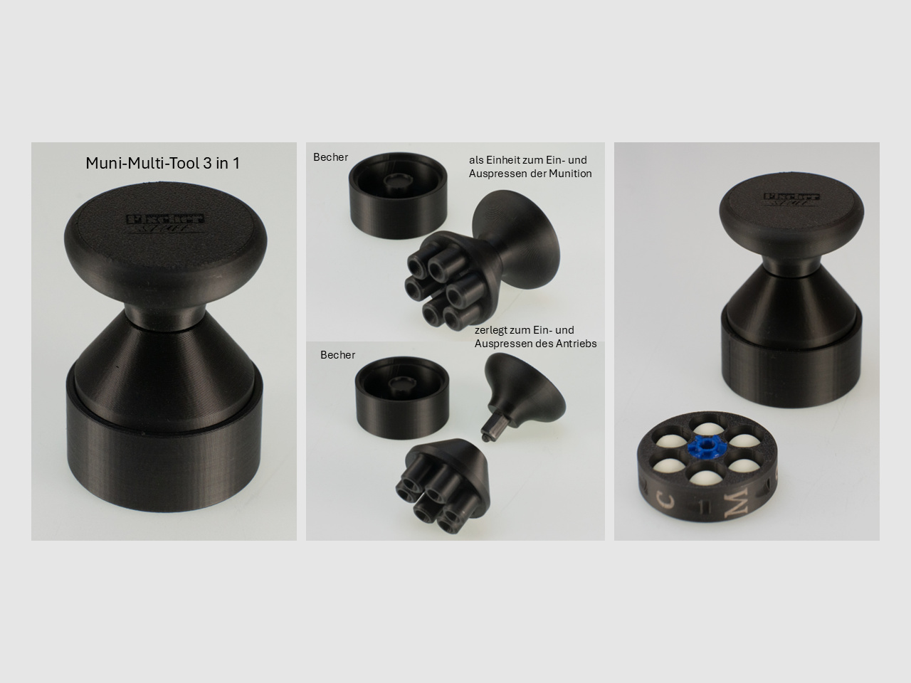 Muni-Multi-Tool 3 in 1 | HDR50 / TR50 | Function: load / unload / change drive