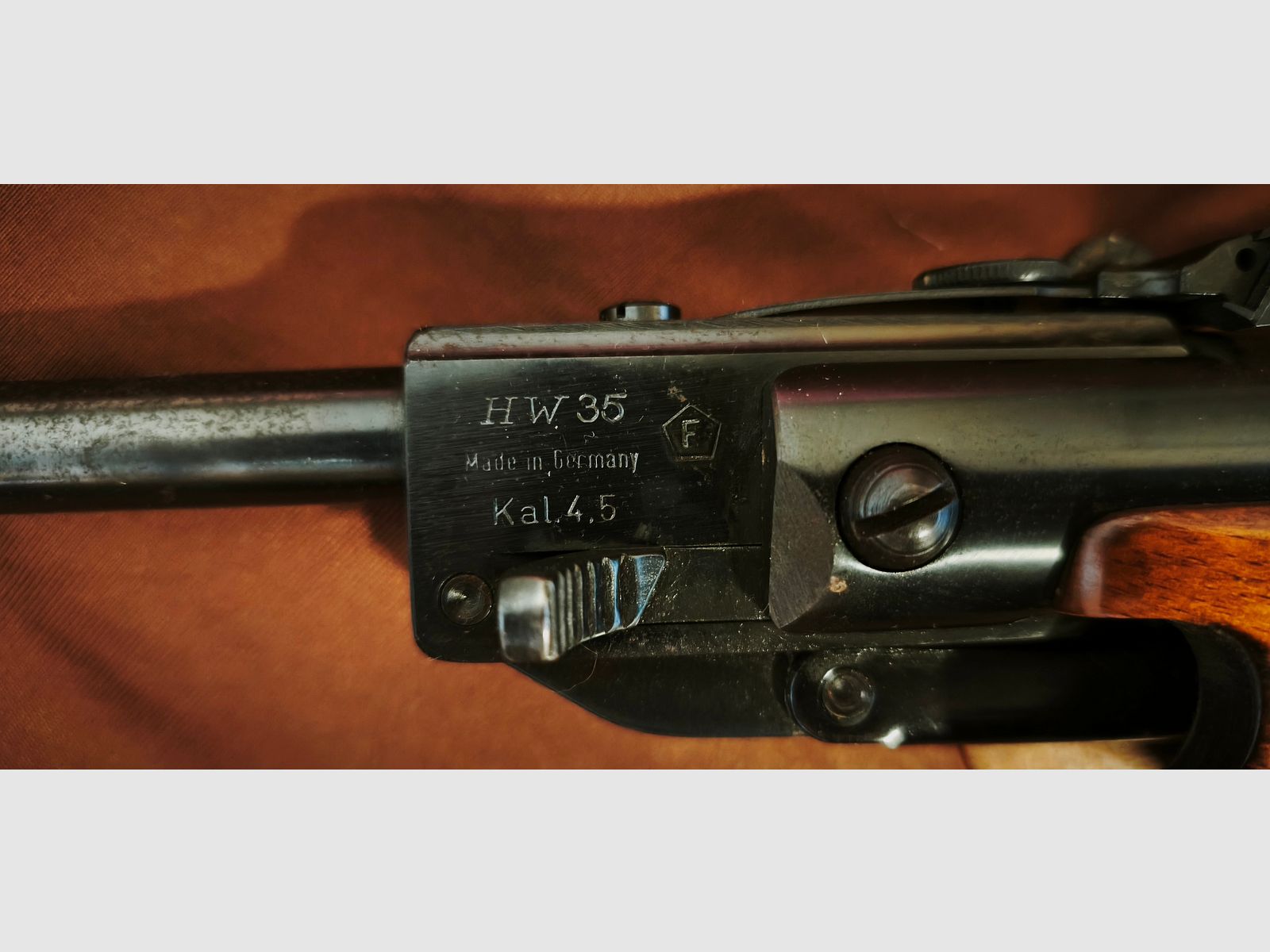 Weihrauch hw 35 f 4,5mm Luftgewehr 79-80