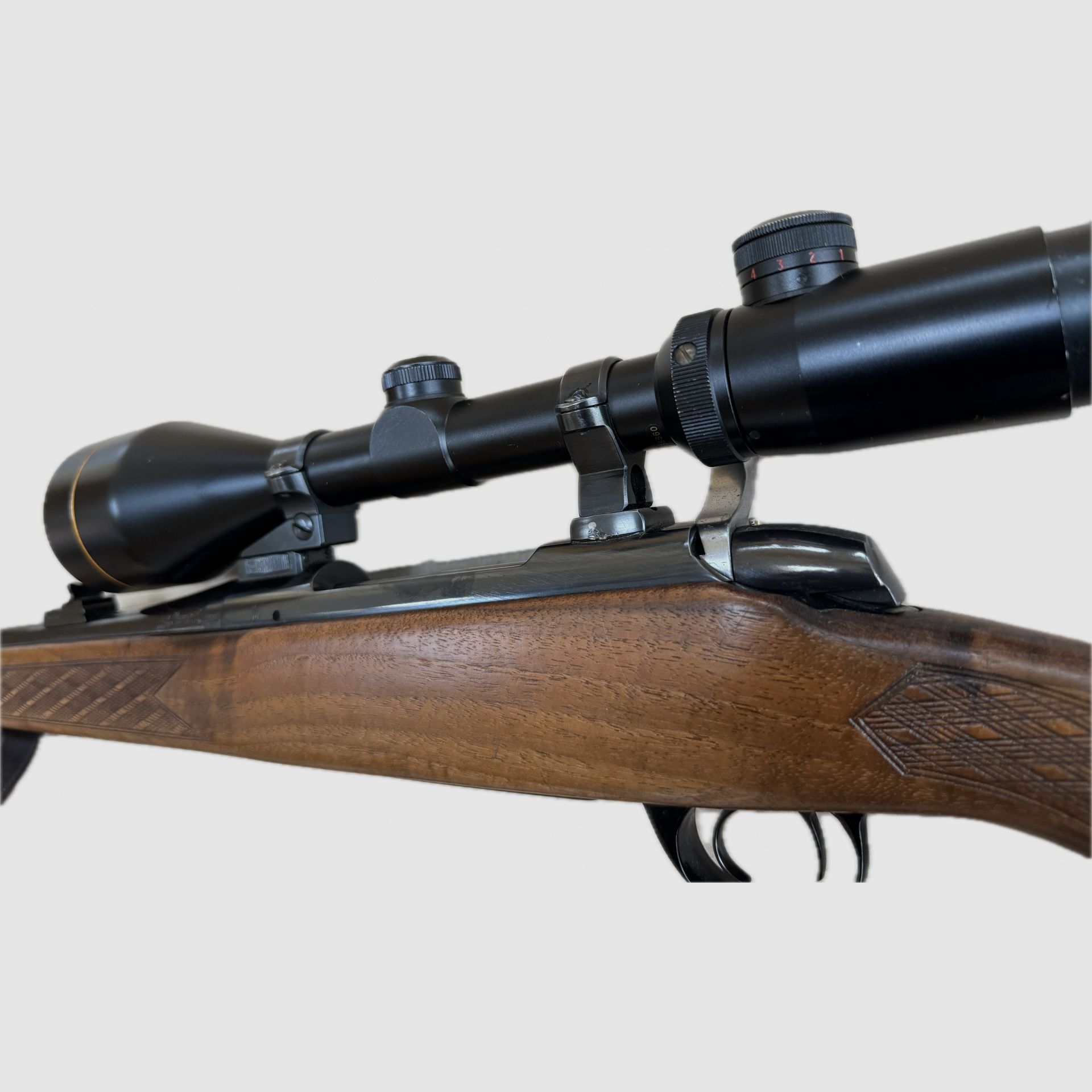 Repetierbüchse BSA Kaliber 7mm Rem. Mag. mit Zielfernrohr