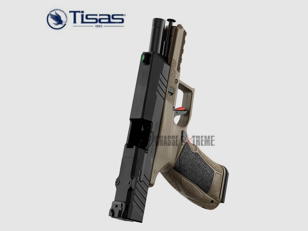 Pistolet TISAS PX-9 Duty GEN 3 Cal 9x19 mm Bicolore Noir/Fde, image 6 sur 8