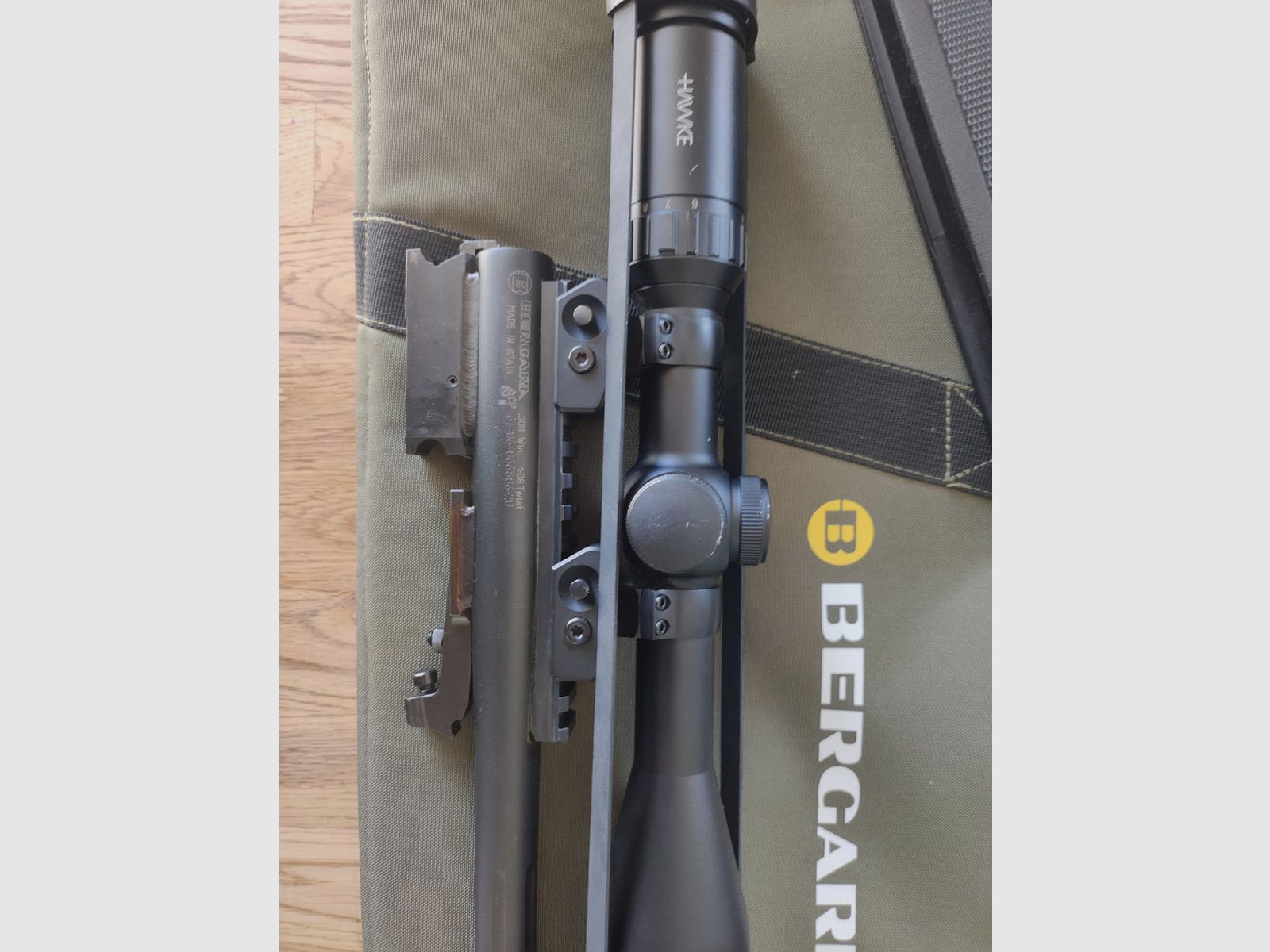 Bergara BA 13 TD complete set with scope and suppressor caliber .308 Win 16" barrel length