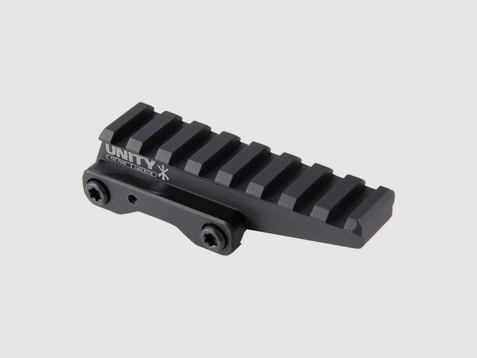 UNITY TACTICAL FAST OPTIC RISER NERO, immagine 1 di 3