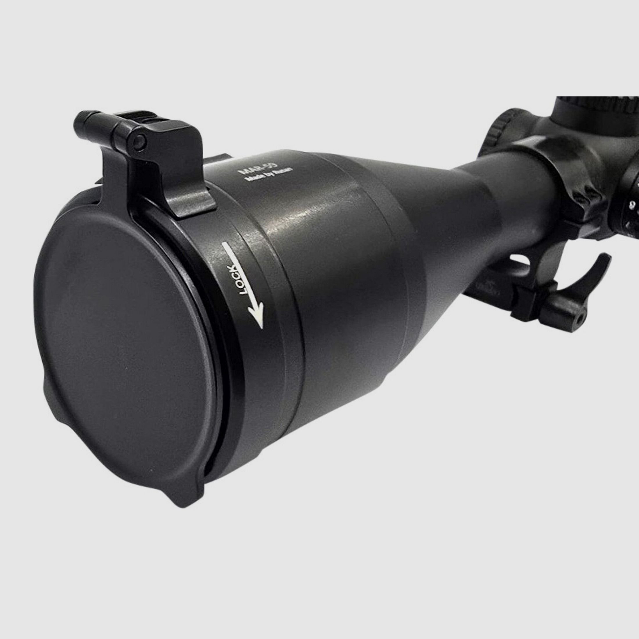 Rusan Flip-up-Abdeckung für modulares Adaptersystem