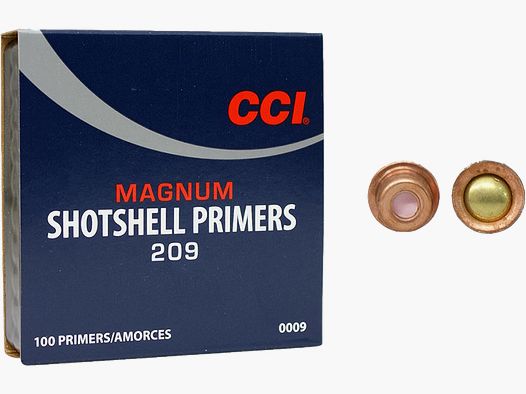 CCI Shot Primer 209M 100 pieces