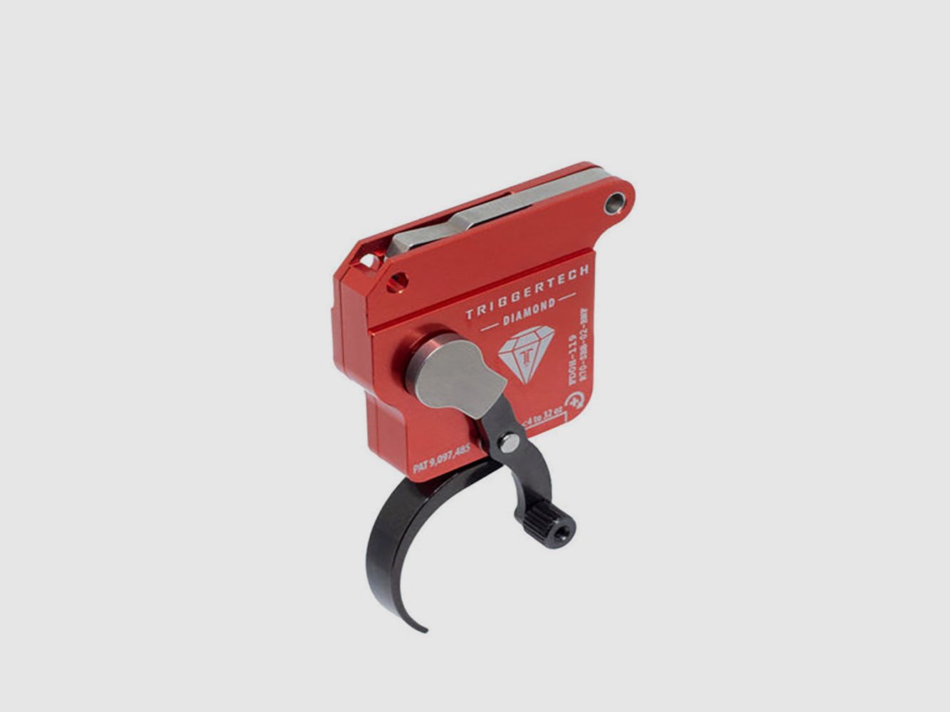 TRIGGERTECH Rem700 Diamond Bottom Safety – Right – No bolt release – Pro Curved (PVD Black), image 2 of 4