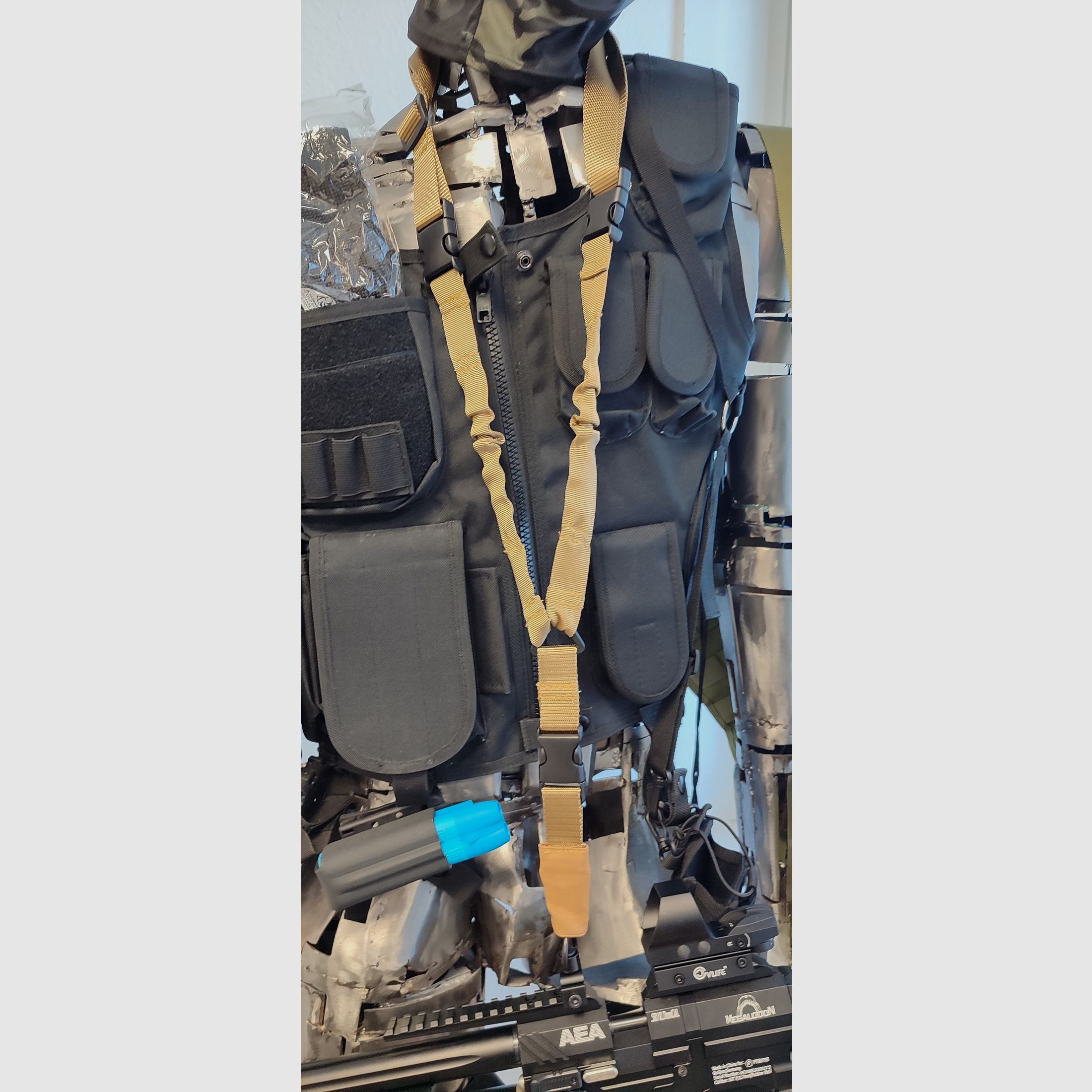 Fucile ad aria compressa AEA Megalodon F-Serie 7,5 Joule Nuovo! + Borsa per armi!