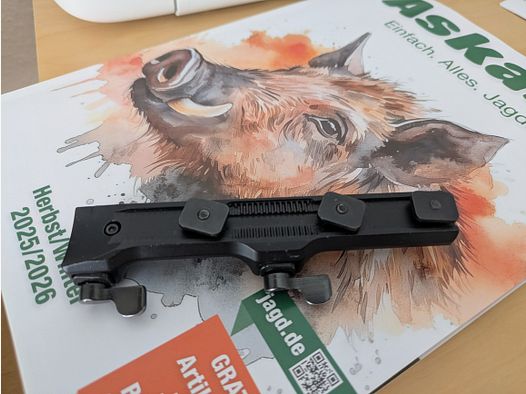 MAK MONTAGE FÜR MERKEL KR1 BBF B3/B4 K3 und ähnl Swarovski SR- Schiene. 