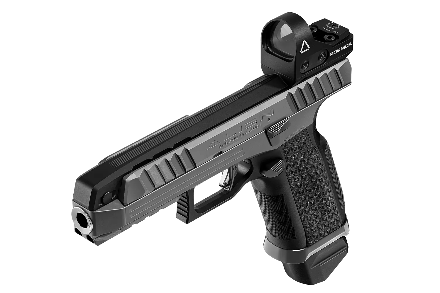 Pistolet LAUGO Arms ALIEN « Creator Evolution » Pro Kit 9×19, image 9 sur 12