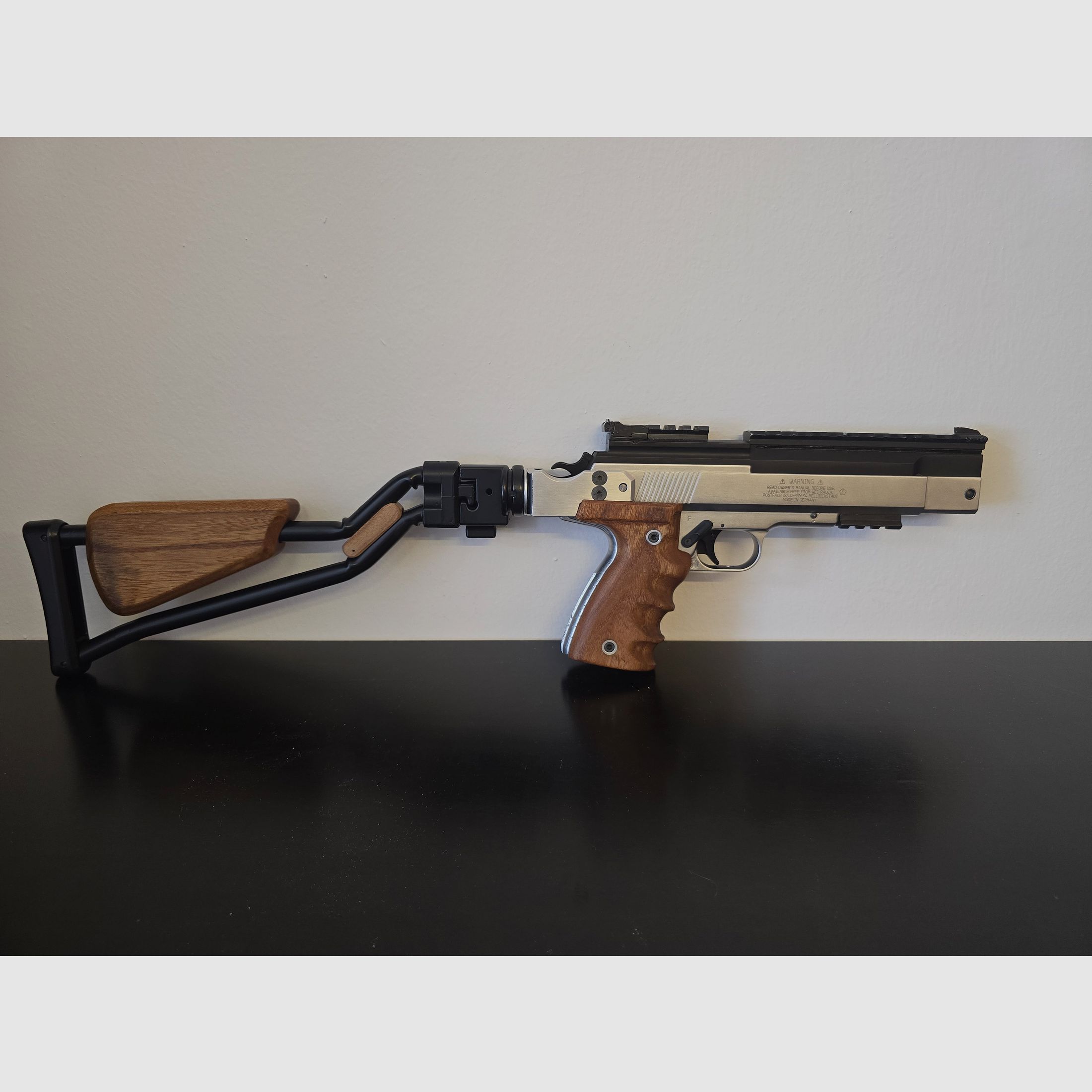 Weihrauch HW 45 Custom-Karabiner (Kal. 4,5mm) – Mit Klappschaft &  Weihrauch Zielfernrohr – Top-Zustand!