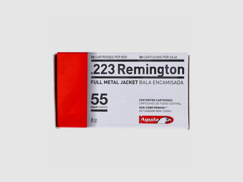 AGUILA .223 Remington FMJ 55GR