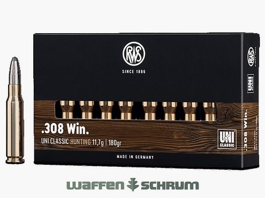 RWS UNI Classic 11.7g - 180gr .308Win