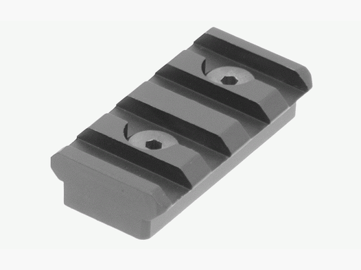 UTG PRO riel Picatinny Keymod de 4 ranuras Color: Negro