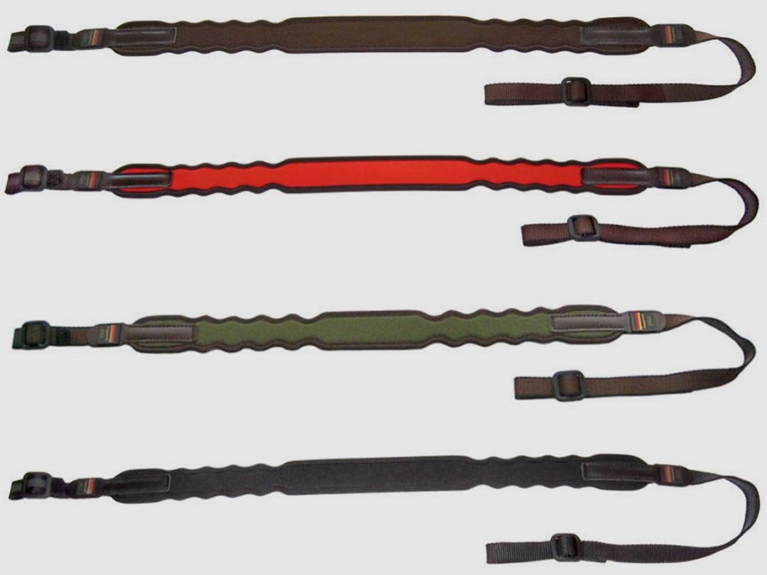 NIGGELOH bretelle de fusil en néoprène marron