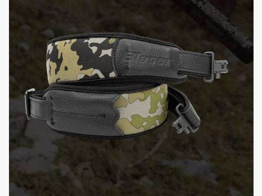 Blaser Gewehrriemen - Huntec Camo Neopren in HunTec Camouflage