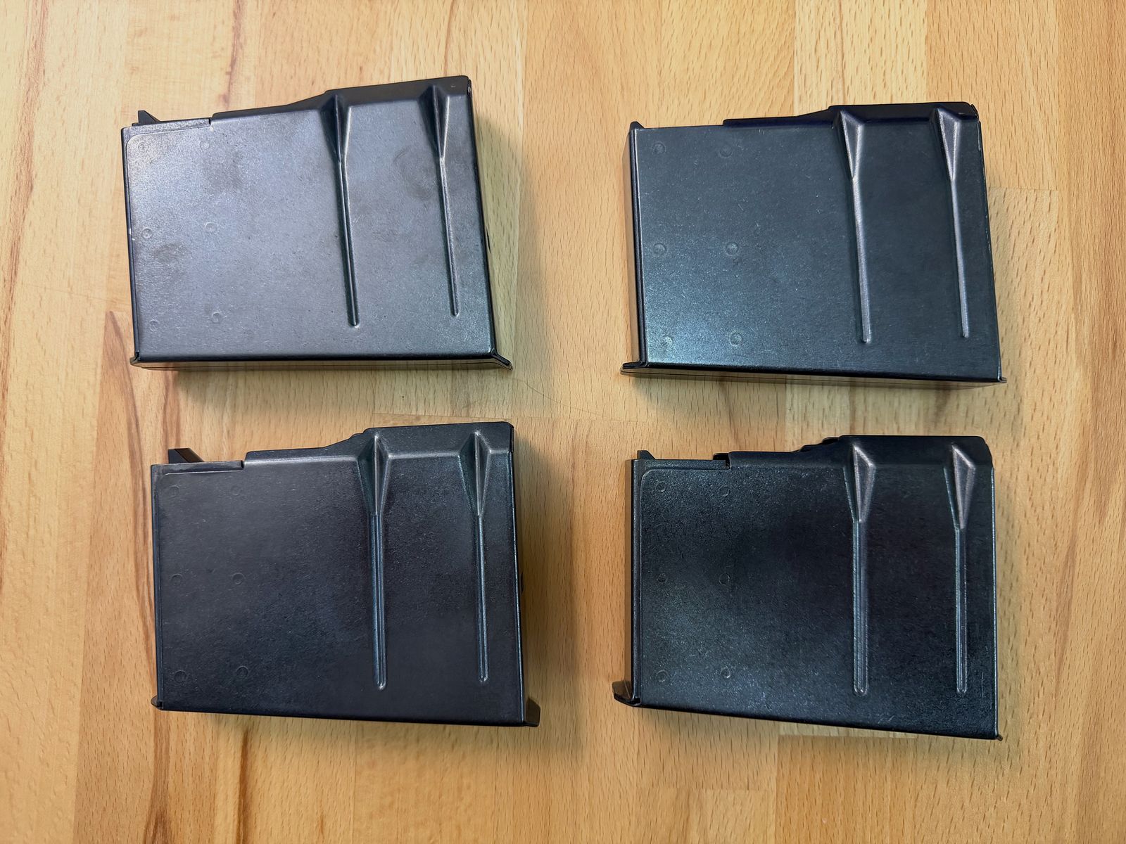 4 sztuki magazynków Sako TRG 41/42, kaliber .300WinMag, 7 strzałów - NOWE
