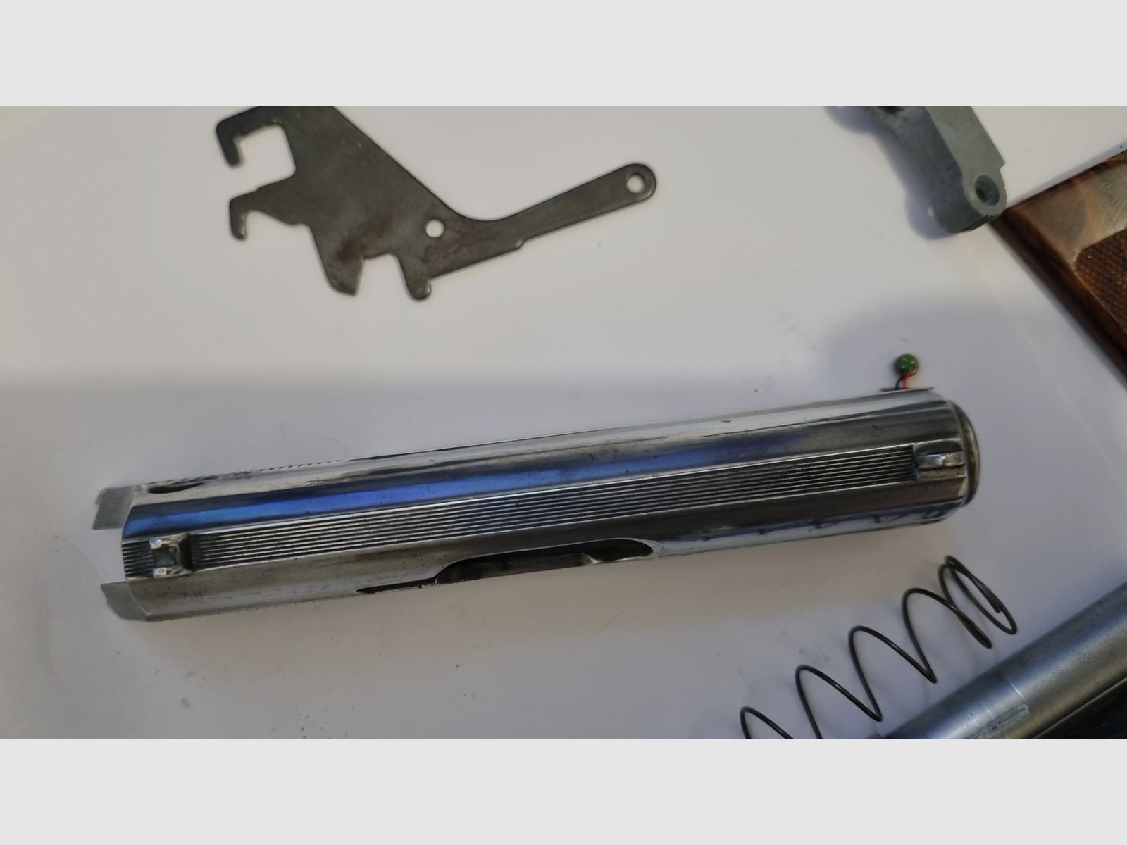 RECK Mod PK kal. 8mm K Siglé GS (schiet ook hagelmunitie) te renoveren en opnieuw te monteren ZONDER MAGAZIJN