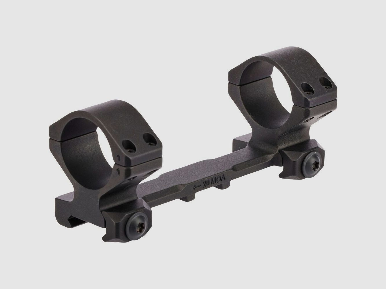 ERATAC Ultraleichte Blockmontage kurz 20 MOA Vorneigung Ø 30 mm Bauhöhe 25,0