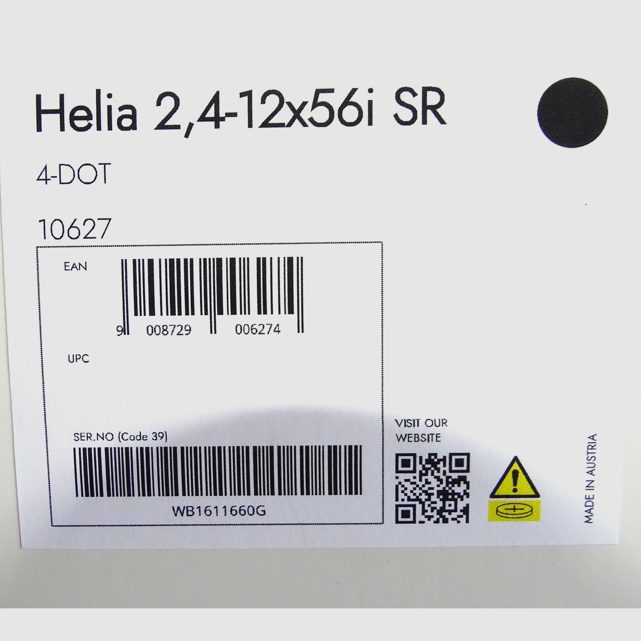 Kahles Helia 2.4-12x56i SR (with rail), image 4 of 4
