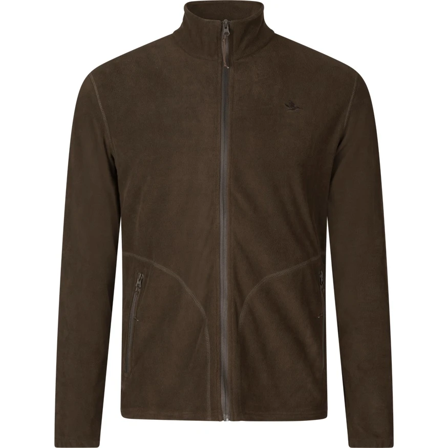 Chaqueta polar de caza para hombre Seeland Benjamin fleece dark brown